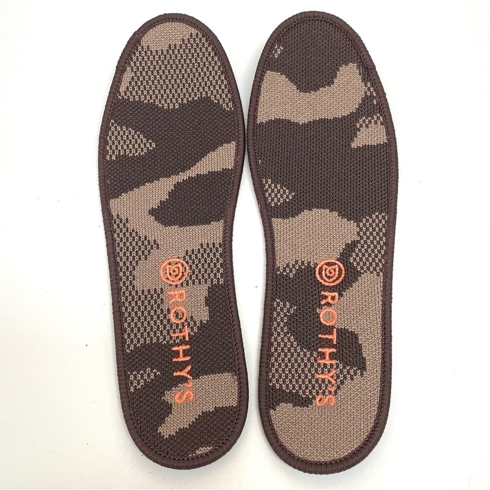 Rothy’s taupe camo slip on sneakers 7.5 new - Picture 13 of 16